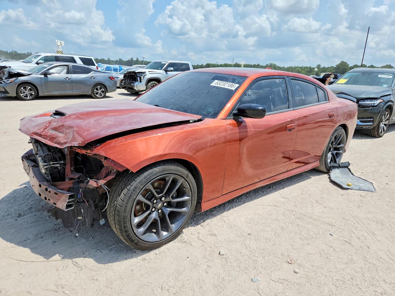 2023 Dodge Charger Scat Pack, VIN 2C3CDXGJ6PH523848 — Front end
