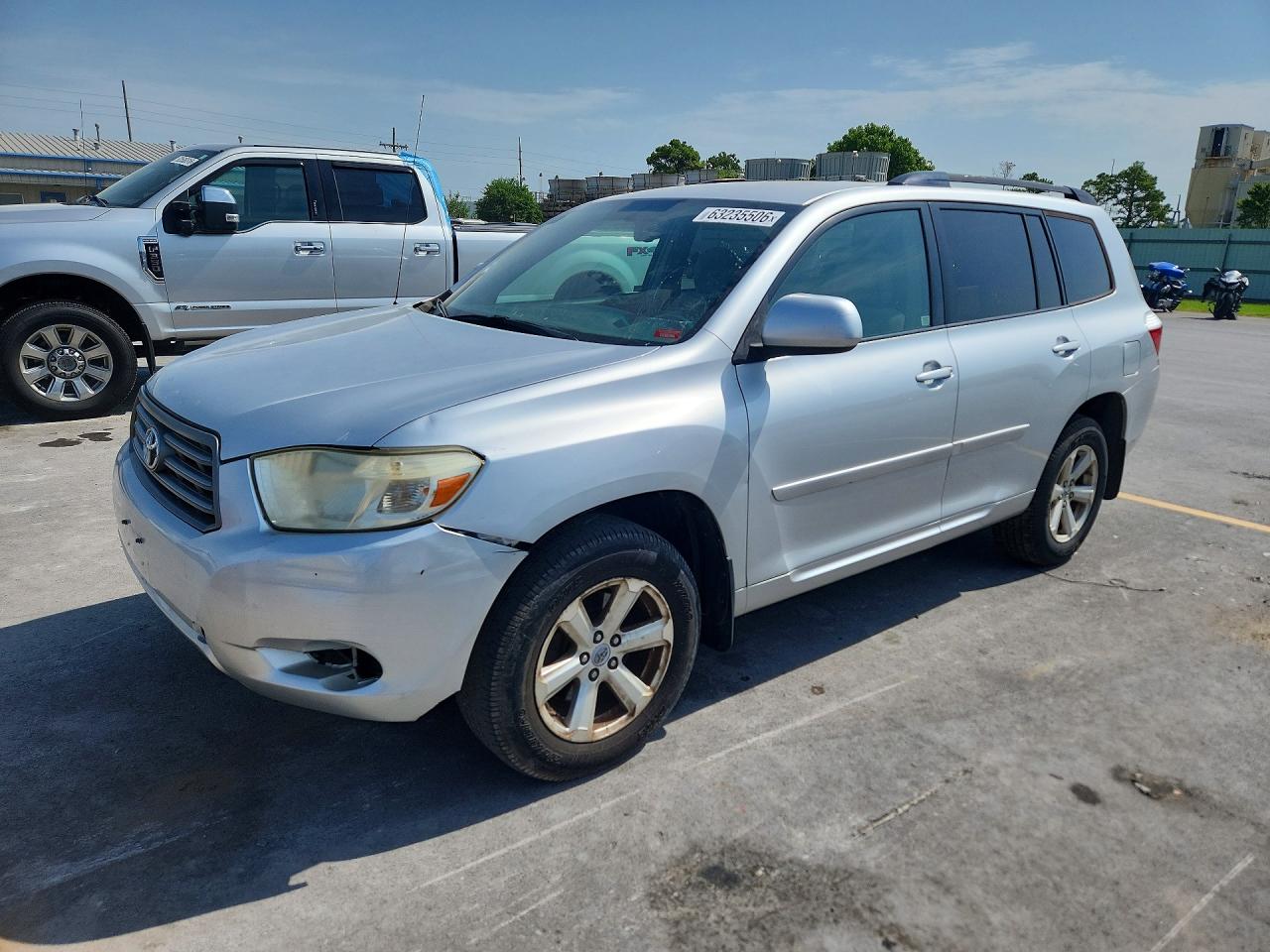 2009 Toyota Highlander, VIN JTEDA41AX92001926 — Front end