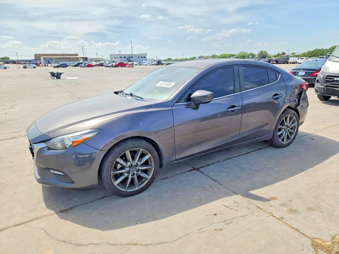 2018 Mazda 3 Touring, VIN 3MZBN1V38JM229248 — Rear end