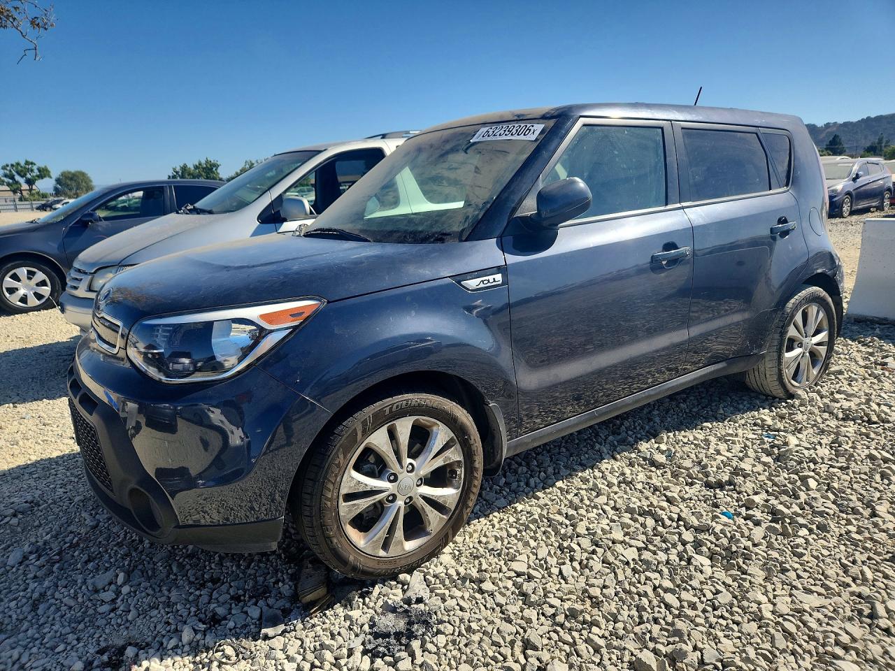 2015 Kia Soul +, VIN KNDJP3A57F7117764 — Rear end