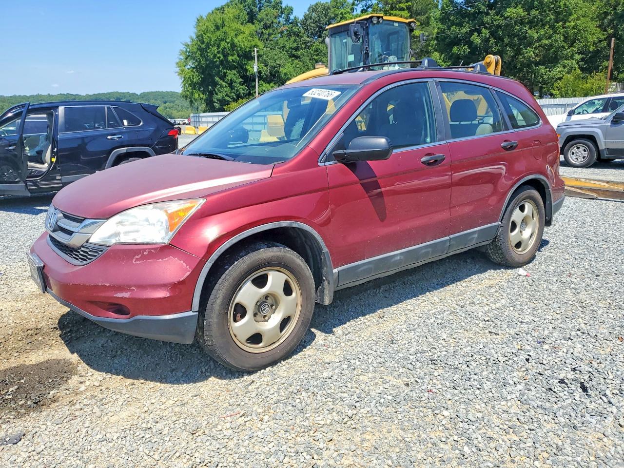 2011 Honda CR-V LX, VIN 5J6RE4H33BL062048 — Side