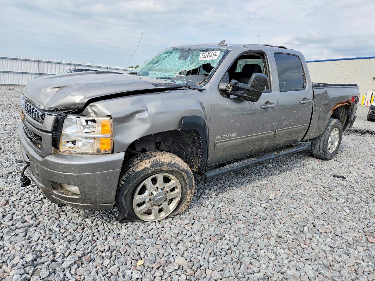 2014 Chevrolet Silverado 2500HD LT, VIN 1GC1KXCG7EF138154 — Roof