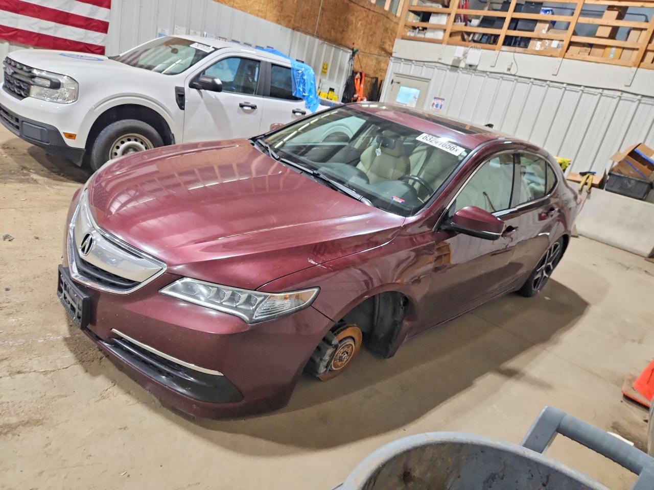 2015 Acura TLX V6, VIN 19UUB2F33FA003312 — Front end
