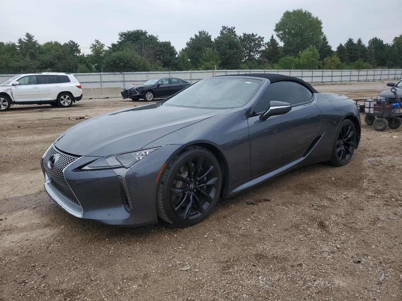 2023 Lexus LC 500h, VIN JTHMPAAY9PA106795 — Зад