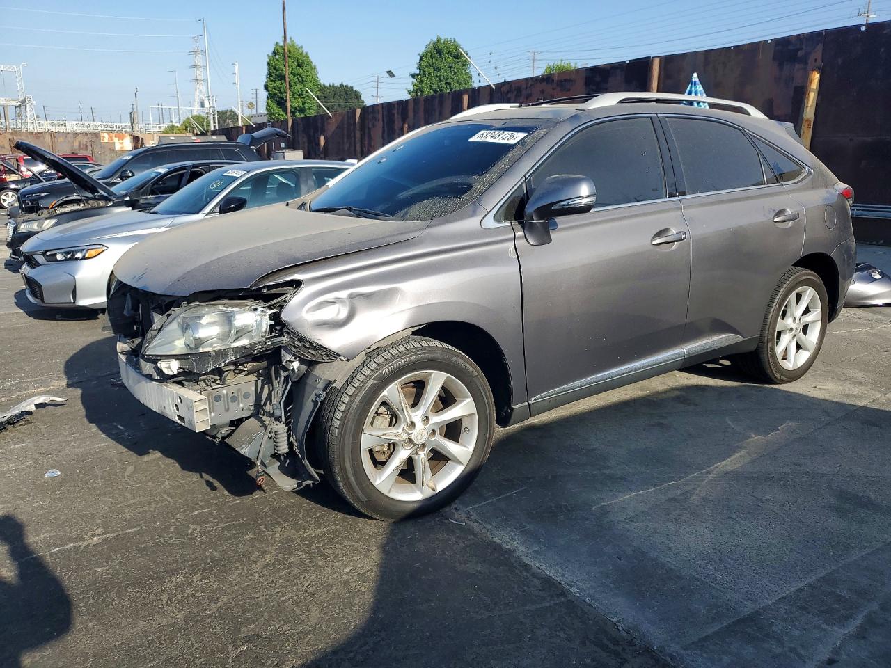 2012 Lexus RX 350, VIN 2T2ZK1BA7CC074051 — Front end