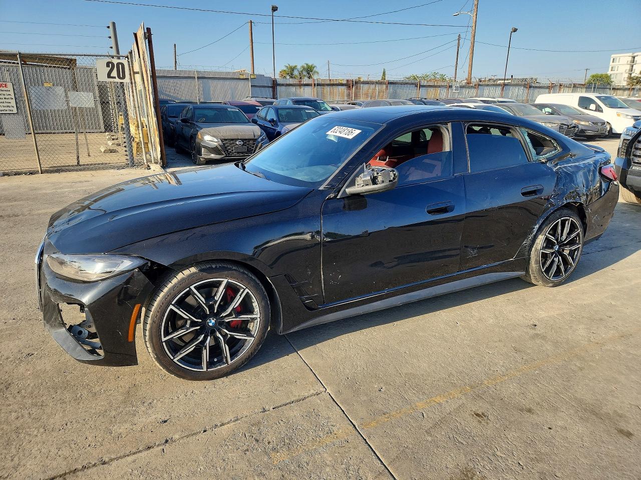 2022 BMW 4 Series 430i, VIN WBA63AV07NFM62332 — Front end