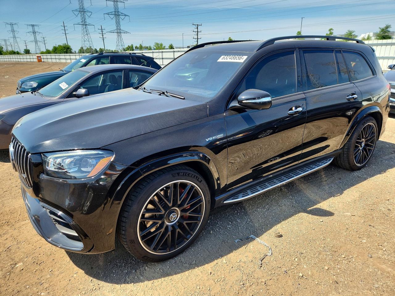 2021 Mercedes-Benz GLS 63 AMG, VIN 4JGFF8KE2MA557133 — Rear end