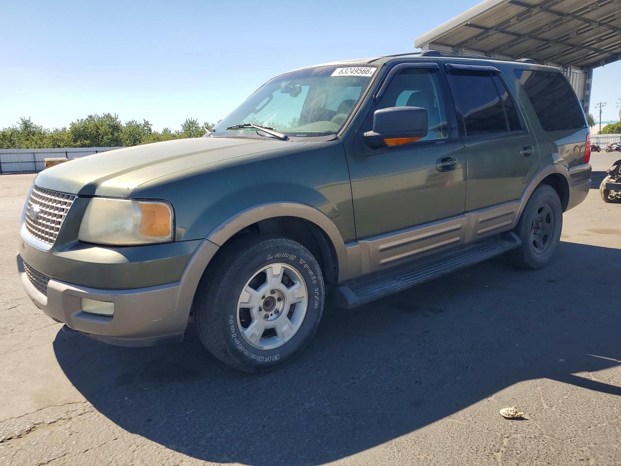 2003 Ford Expedition Eddie Bauer, VIN 1FMFU18L53LA52645 — Prior damage history