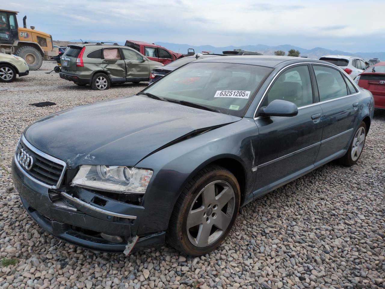 2004 Audi A8, VIN WAUML44E04N021359 — Front end