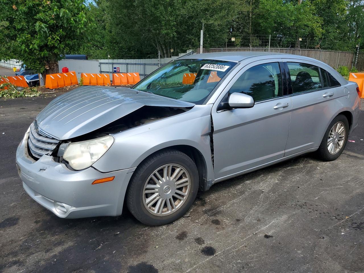 2008 Chrysler Sebring Touring, VIN 1C3LC56J38N221676 — Front end