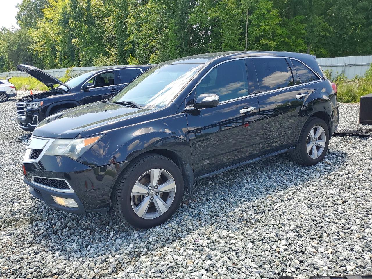 2012 Acura MDX, VIN 2HNYD2H25CH533710 — Minor dents and scratches