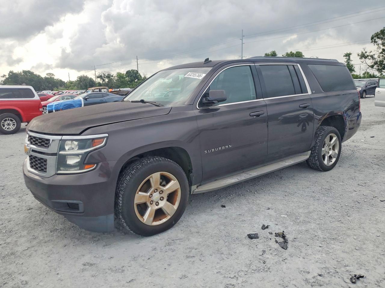 2015 Chevrolet Suburban LT, VIN 1GNSKJKC6FR262603 — Rear end