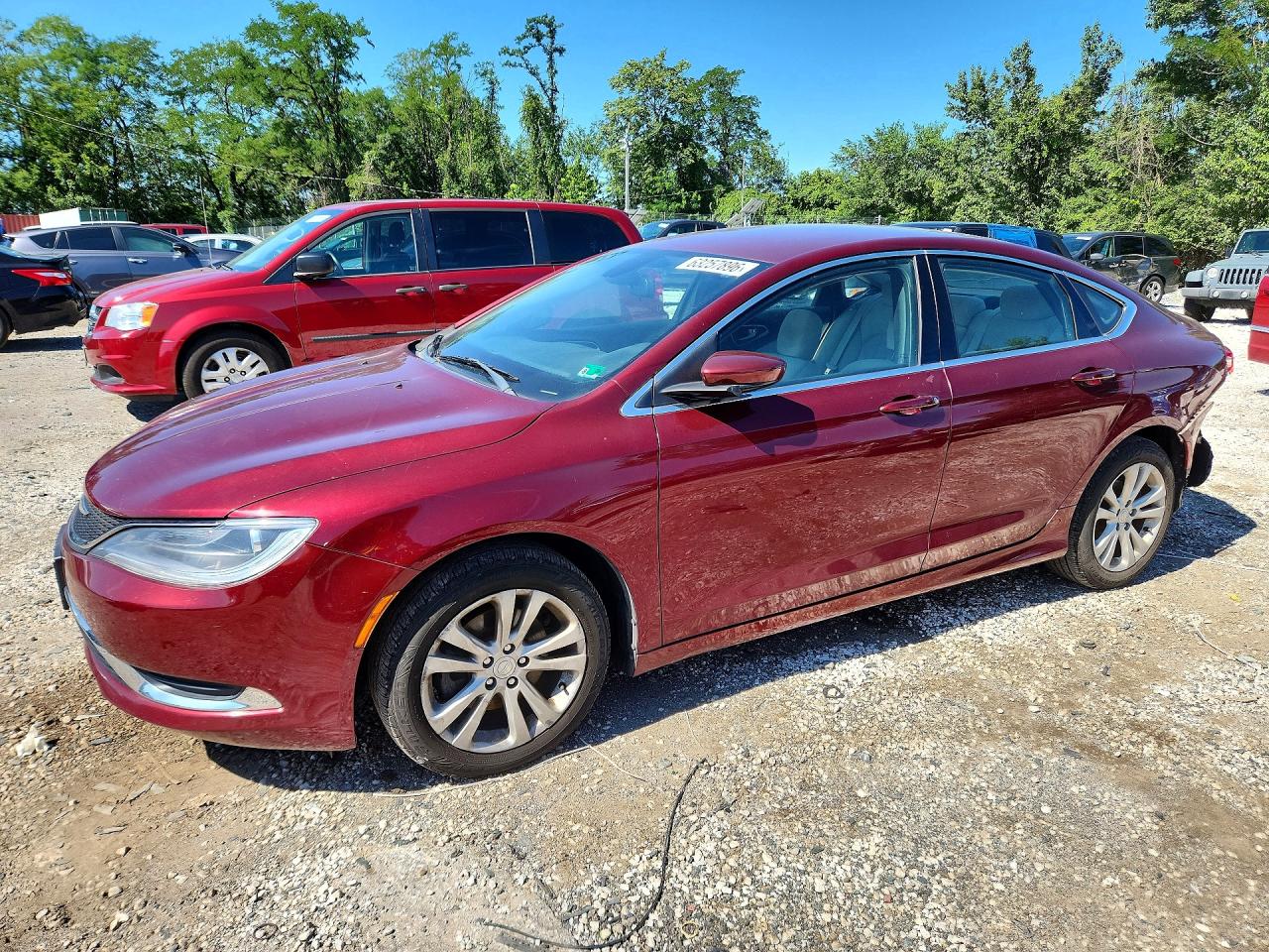 2016 Chrysler 200 Limited, VIN 1C3CCCAB1GN126648 — Зад