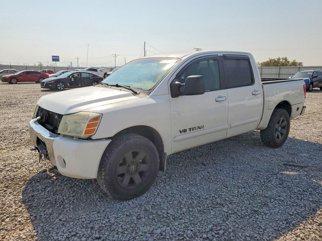 2006 Nissan Titan SE, VIN 1N6AA07B36N524907 — Front end