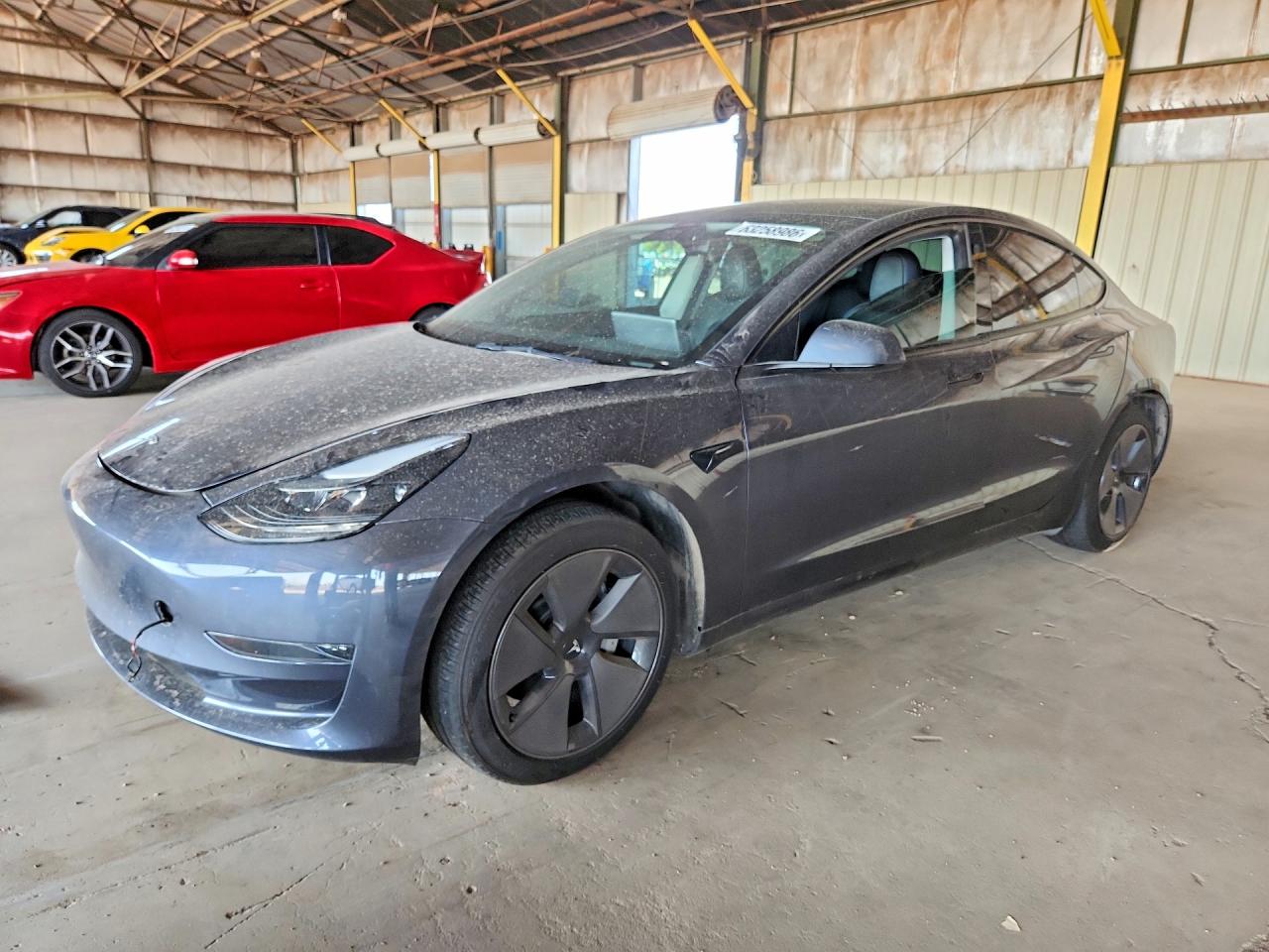 2023 Tesla Model 3, VIN 5YJ3E1EA1PF501061 — Minor dents and scratches