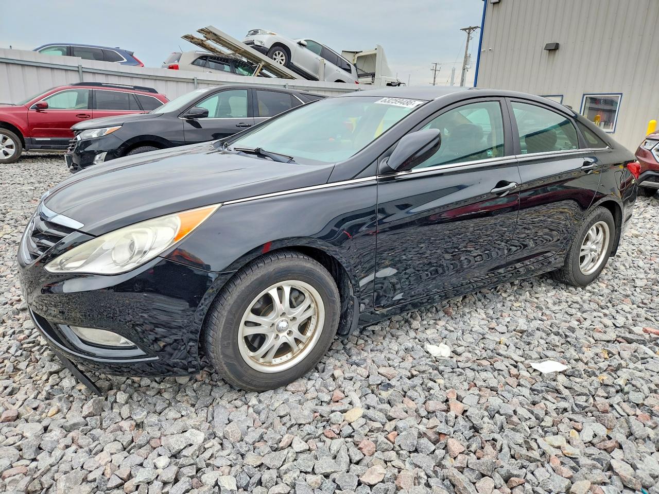 2013 Hyundai Sonata GLS, VIN 5NPEB4ACXDH619892 — Фото с аукциона 1 of 4