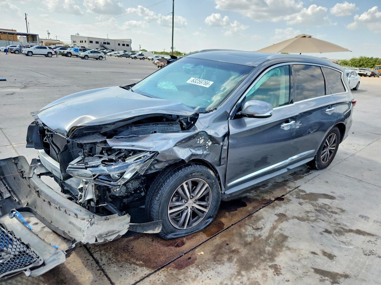 2016 Infiniti QX60, VIN 5N1AL0MM5GC507280 — Front end