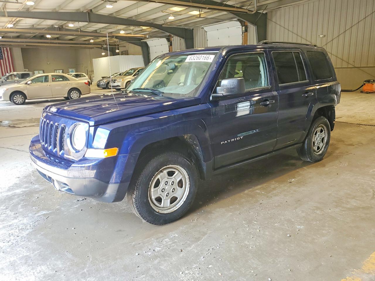 2015 Jeep Patriot Sport, VIN 1C4NJRBB9FD155685 — Rear end