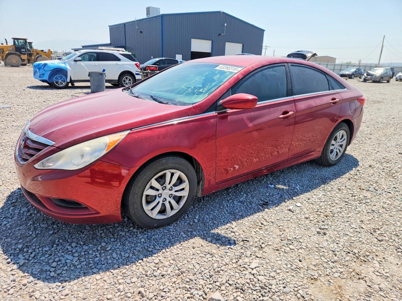 2012 Hyundai Sonata GLS, VIN 5NPEB4AC6CH456821 — Minor dents and scratches