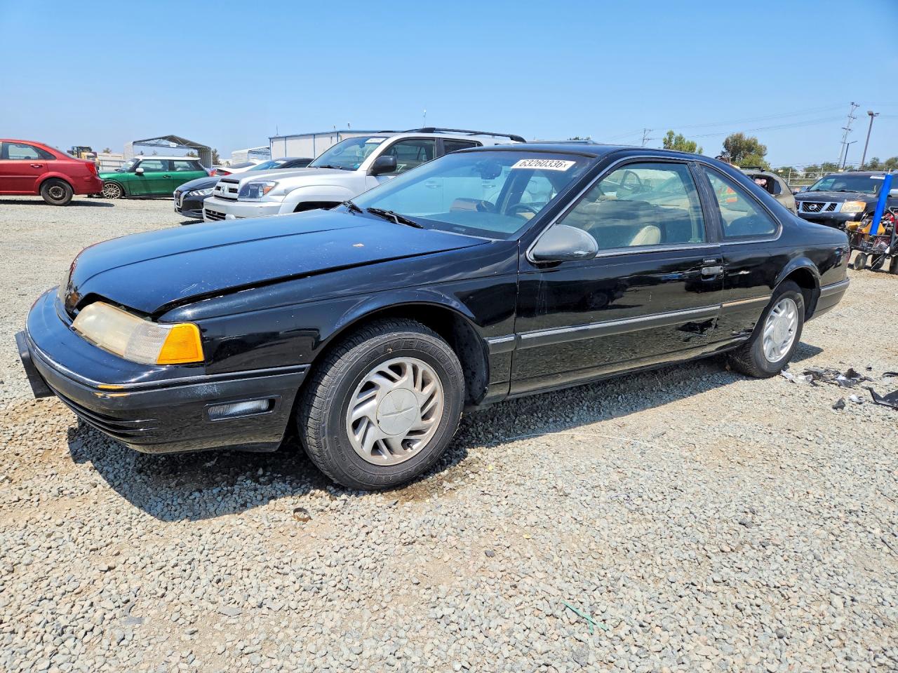 1989 Ford Thunderbird LX, VIN 1FAPP6245KH202453 — Front end