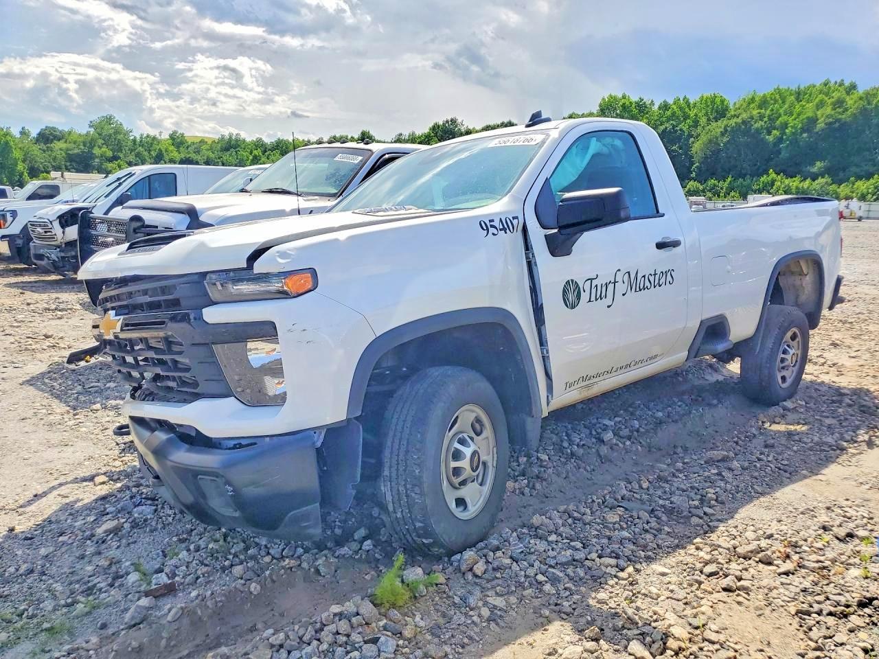 2025 Chevrolet Silverado, VIN 1GC0ALE79SF195407 — Front end