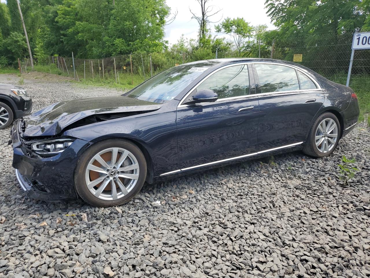 2024 Mercedes-Benz S 580, VIN W1K6G7GB4RA291945 — Front end