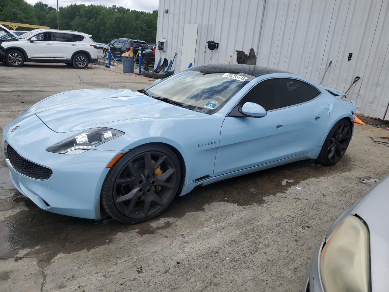 2018 Karma Revero, VIN 50GK41SAXJA000160 — Rear end