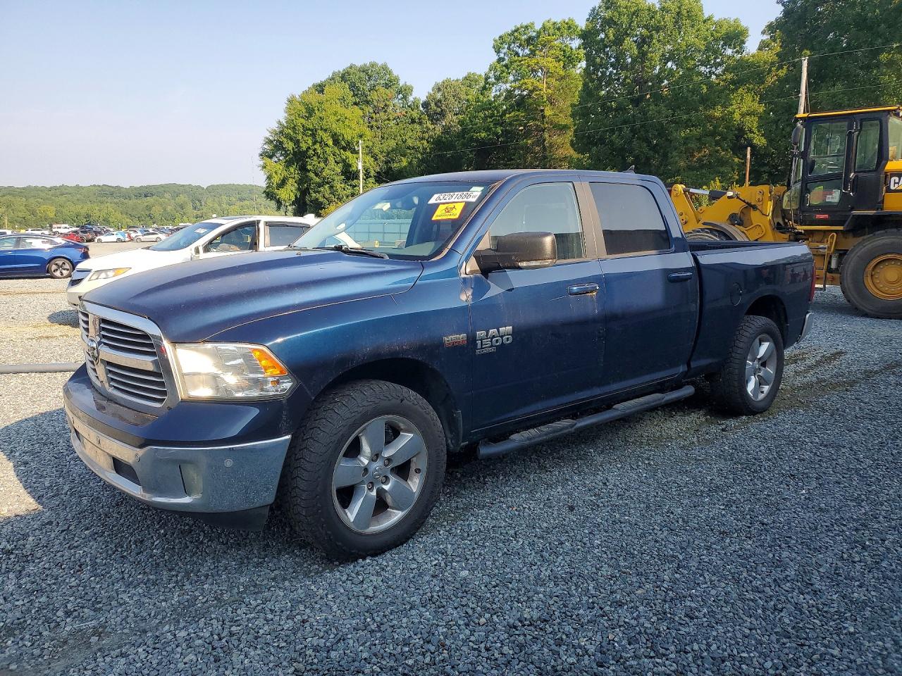2019 Ram 1500 Big Horn, VIN 1C6RR7TT7KS684068 — Prior damage history