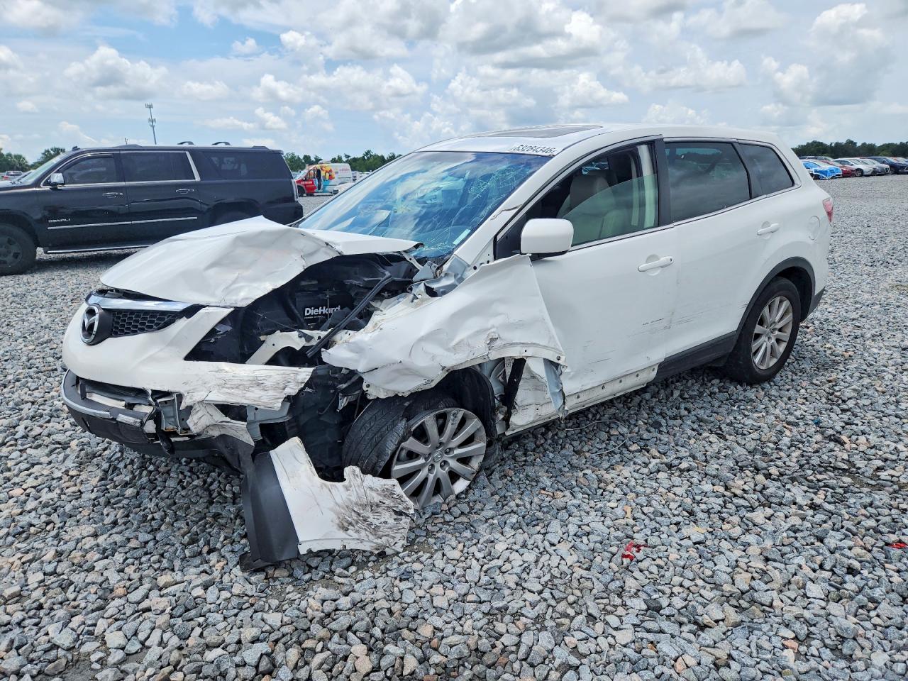 2008 Mazda CX-9 Touring, VIN JM3TB38V380153502 — Front end