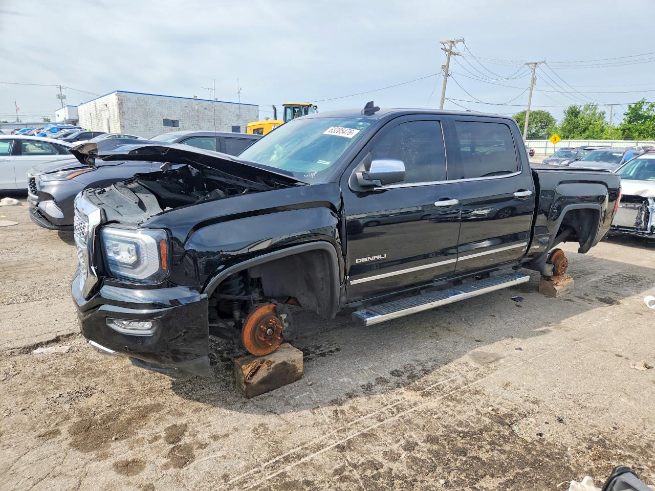 2018 GMC Sierra 1500 Denali, VIN 3GTU2PEC4JG569129 — Front end