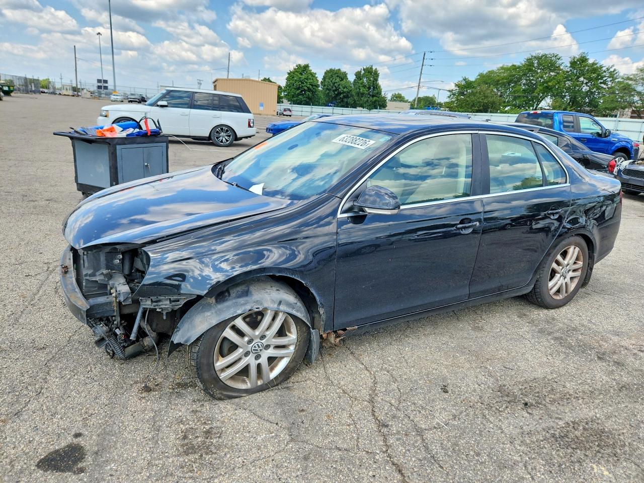 2009 Volkswagen Jetta TDI, VIN 3VWRL71K79M073039 — Front end
