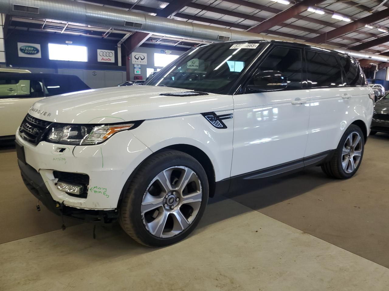 2015 Land Rover Range Rover Sport HSE, VIN SALWR2VF5FA522143 — Фото с аукциона 1 of 13