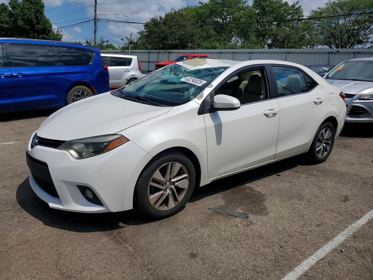 2014 Toyota Corolla LE Eco Plus, VIN 5YFBPRHE4EP010715 — Roof