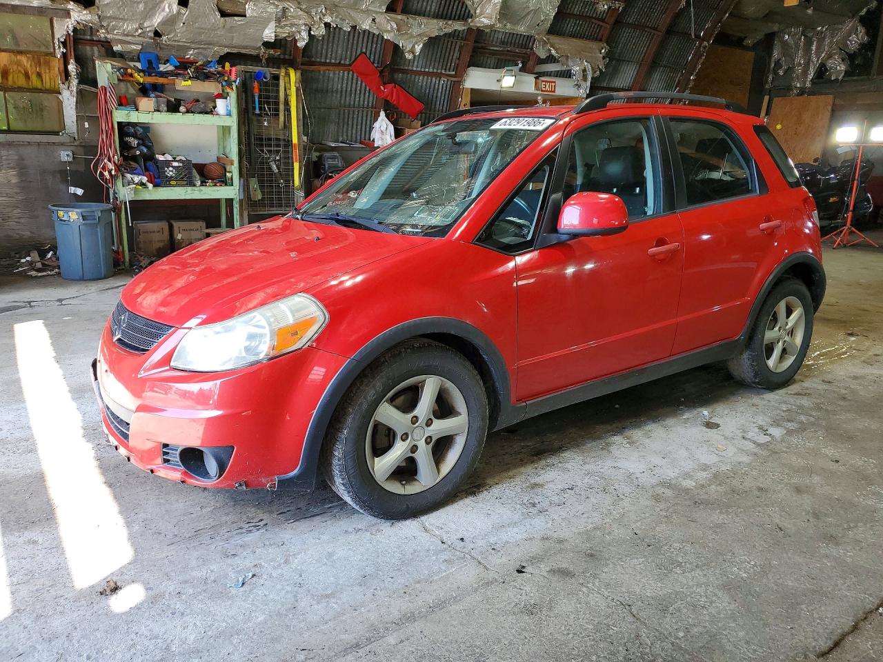 2009 Suzuki SX4 AWD, VIN JS2YB413596202071 — Перед