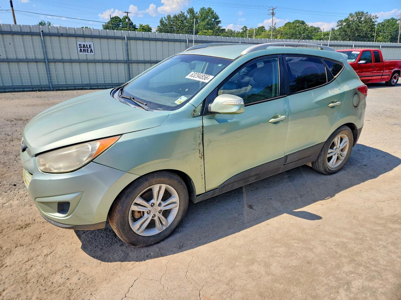 2012 Hyundai Tucson GLS, VIN KM8JU3AC8CU454606 — Normal wear