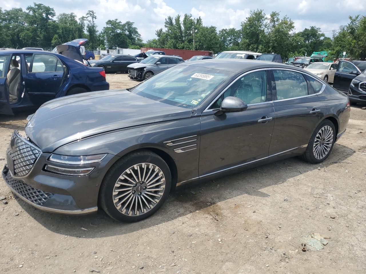 2023 Genesis G80, VIN KMTGE4S10PU007189 — Front end
