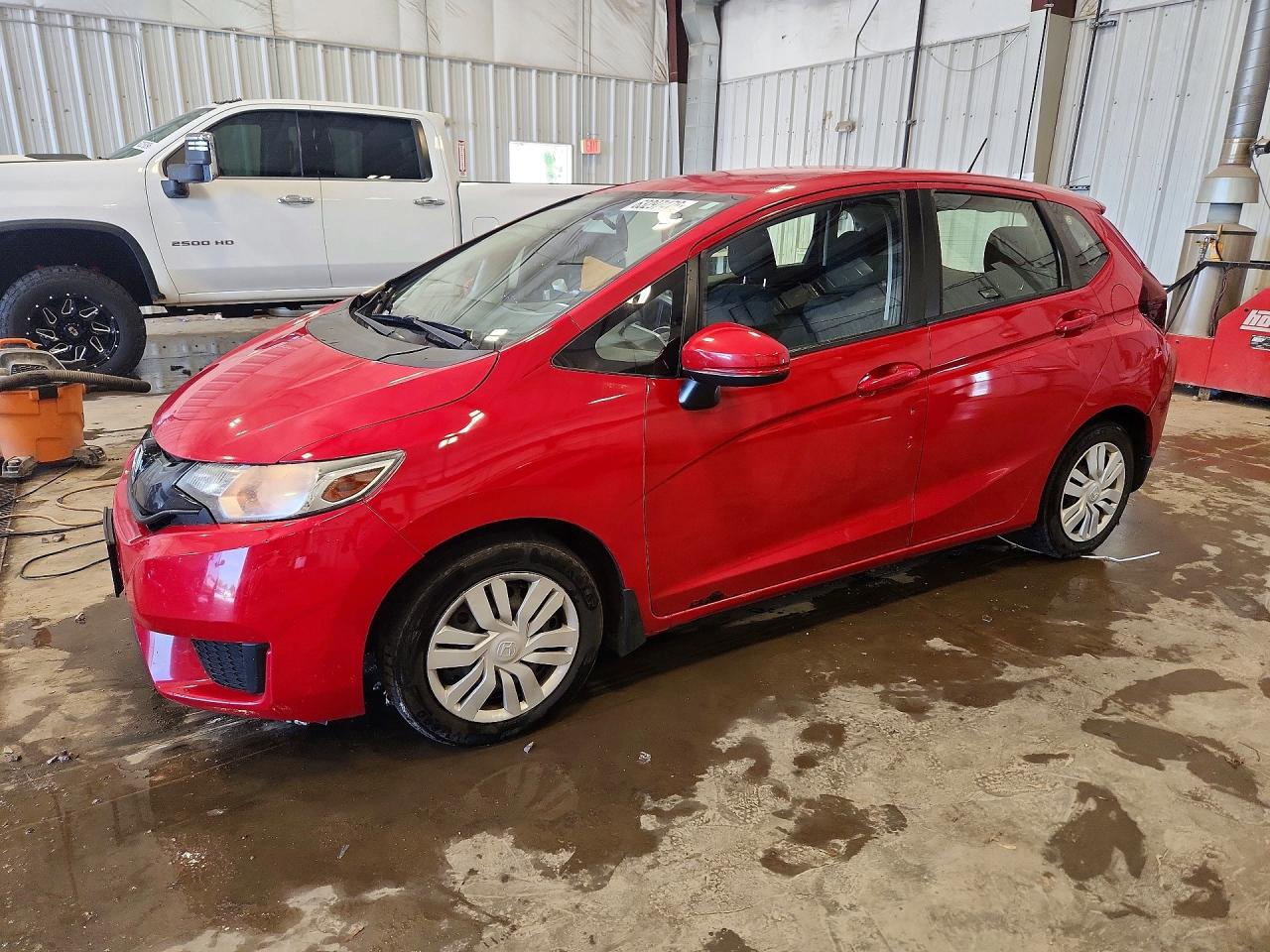 2016 Honda Fit LX, VIN JHMGK5H57GS004890 — Rear end
