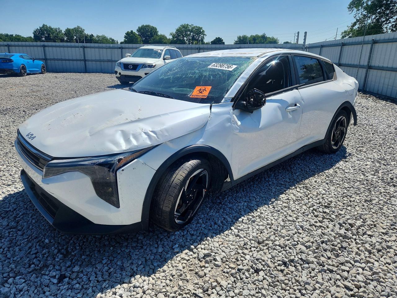 2025 Kia K4 EX, VIN 3KPFU4DE2SE122056 — Опрокидывание