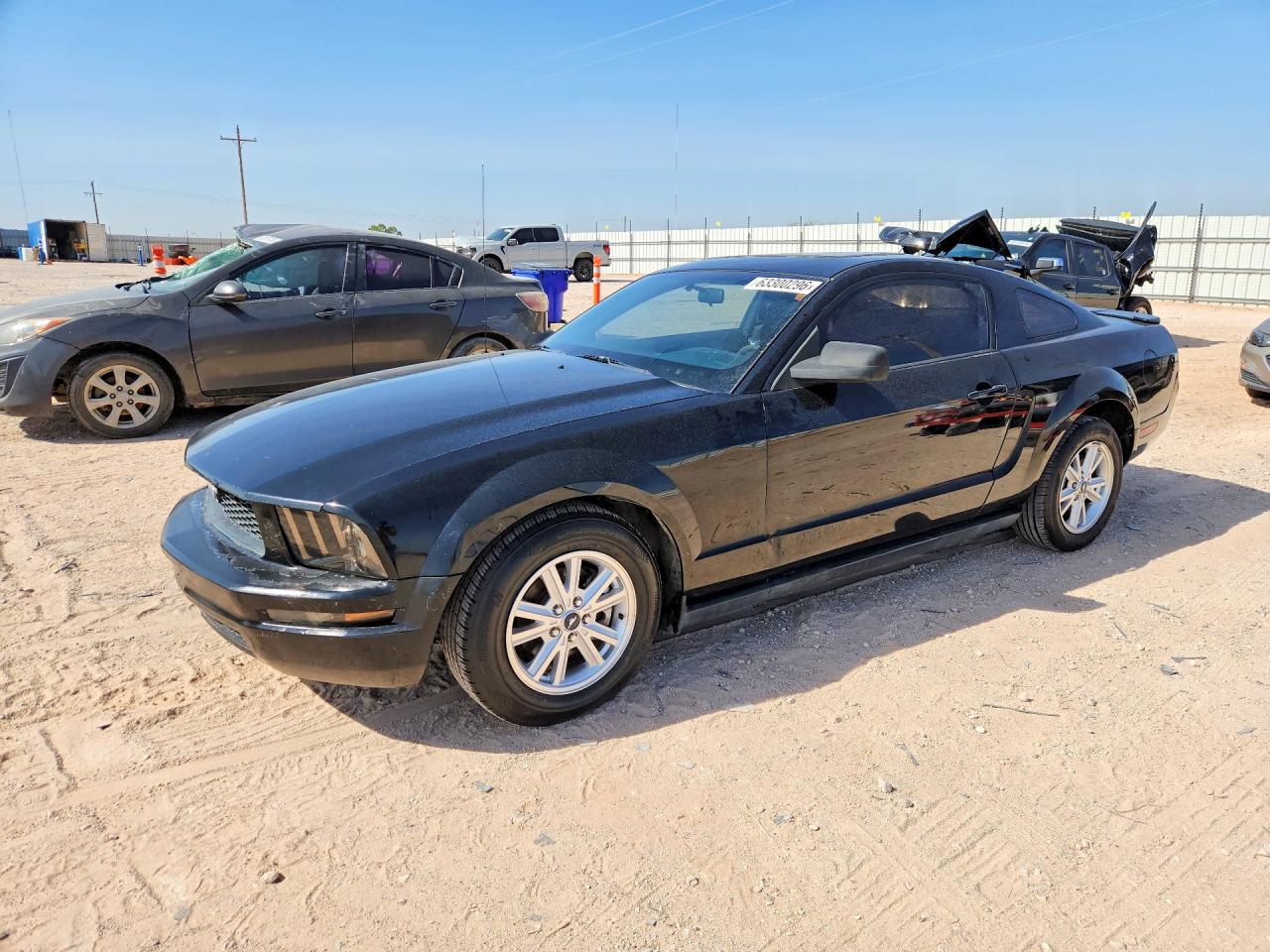2008 Ford Mustang Deluxe, VIN 1ZVHT80N885132505 — Hail