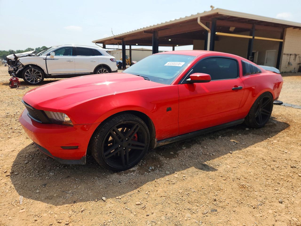 2012 Ford Mustang GT Premium, VIN 1ZVBP8CFXC5203632 — Rear end