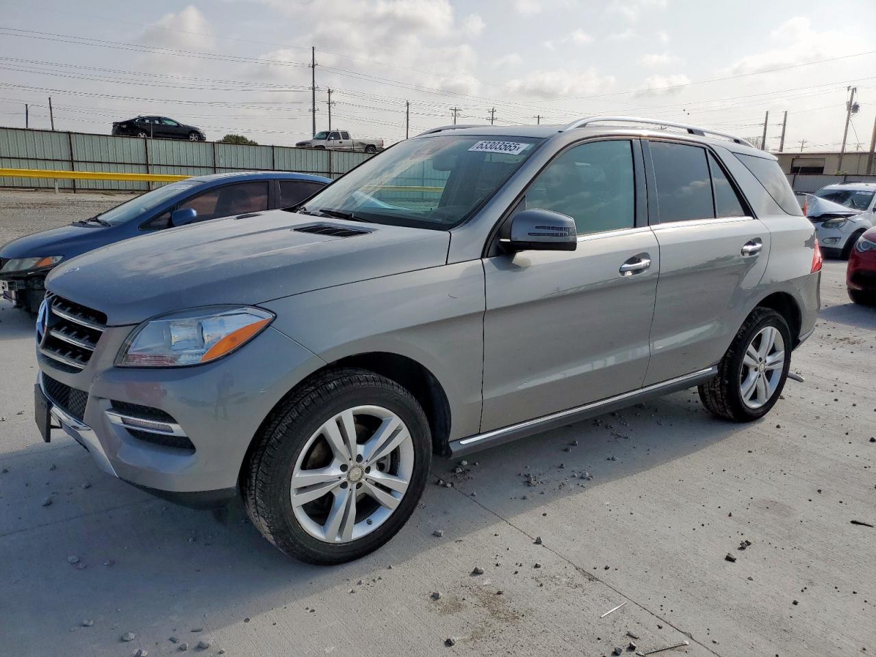 2015 Mercedes-Benz M 350, VIN 4JGDA5JB8FA573481 — Rear end