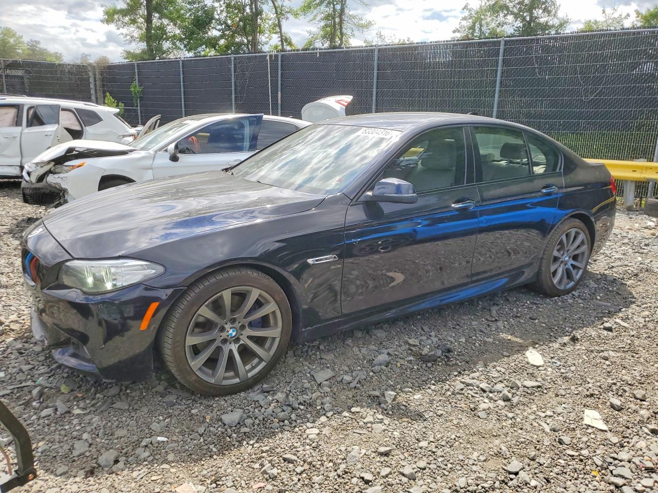 2014 BMW 5 Series 550i xDrive, VIN WBAKP9C55ED693161 — Minor dents and scratches
