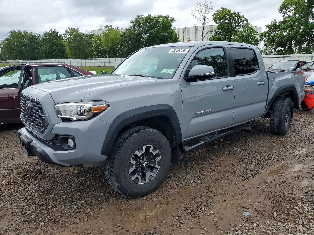 2021 Toyota Tacoma SR5, VIN 3TYCZ5AN8MT012396 — Undercarriage