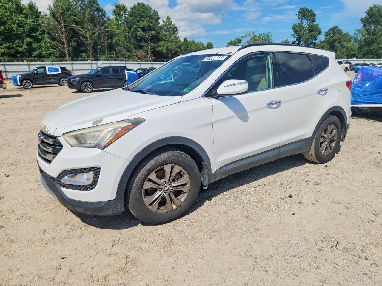 2013 Hyundai Santa Fe Sport, VIN 5XYZUDLB9DG056860 — Normal wear