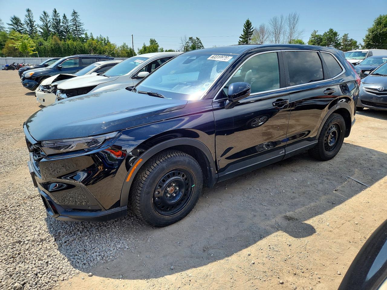 2025 Honda CR-V EX-L, VIN 2HKRS6H74SH214629 — Vandalism