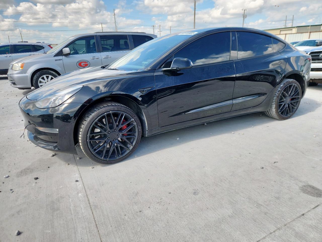 2022 Tesla Model 3 Performance, VIN 5YJ3E1EC6NF339748 — Rejected repair