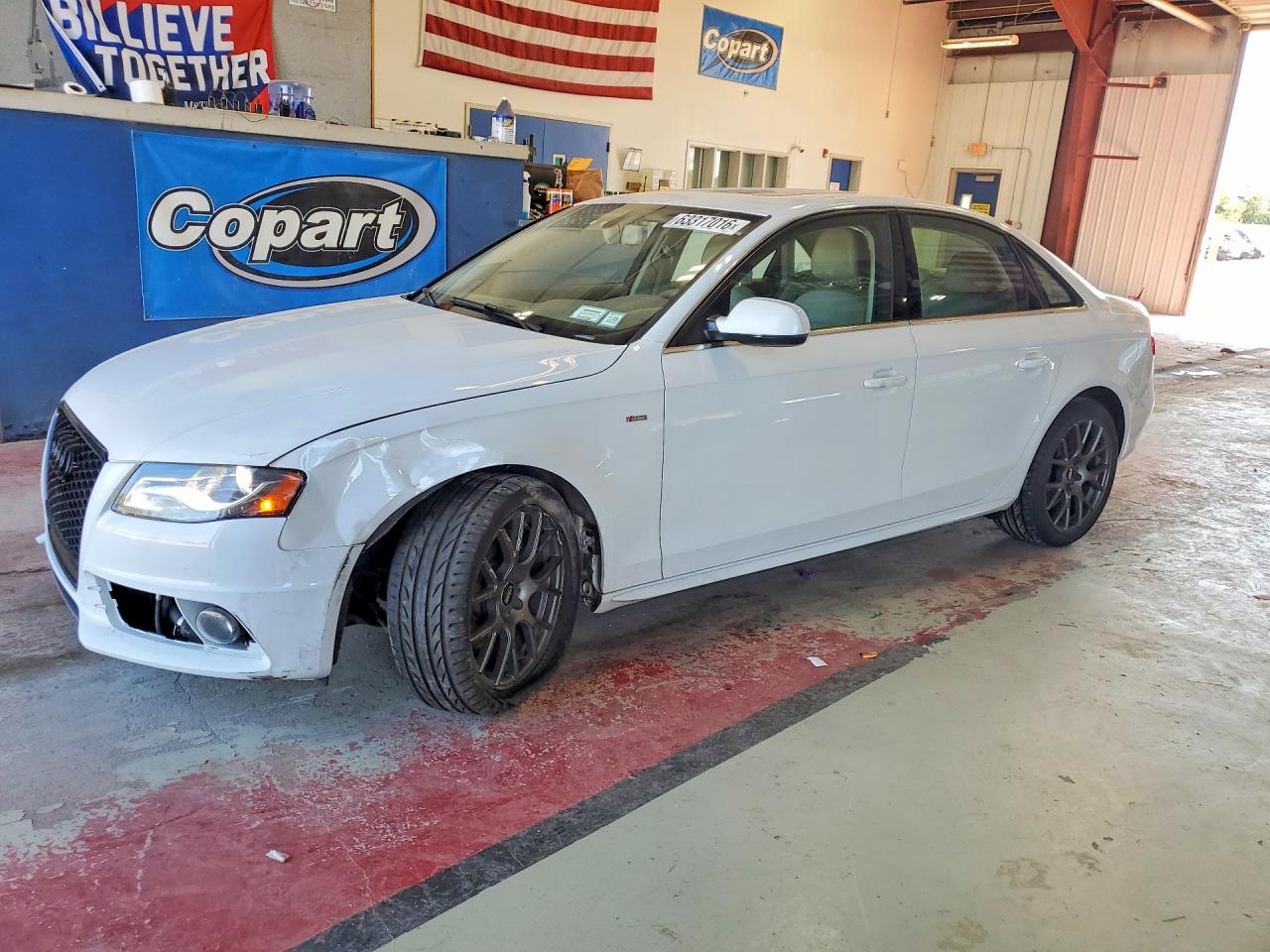 2012 Audi A4 Premium Plus, VIN WAUFFAFL1CA088696 — Undercarriage