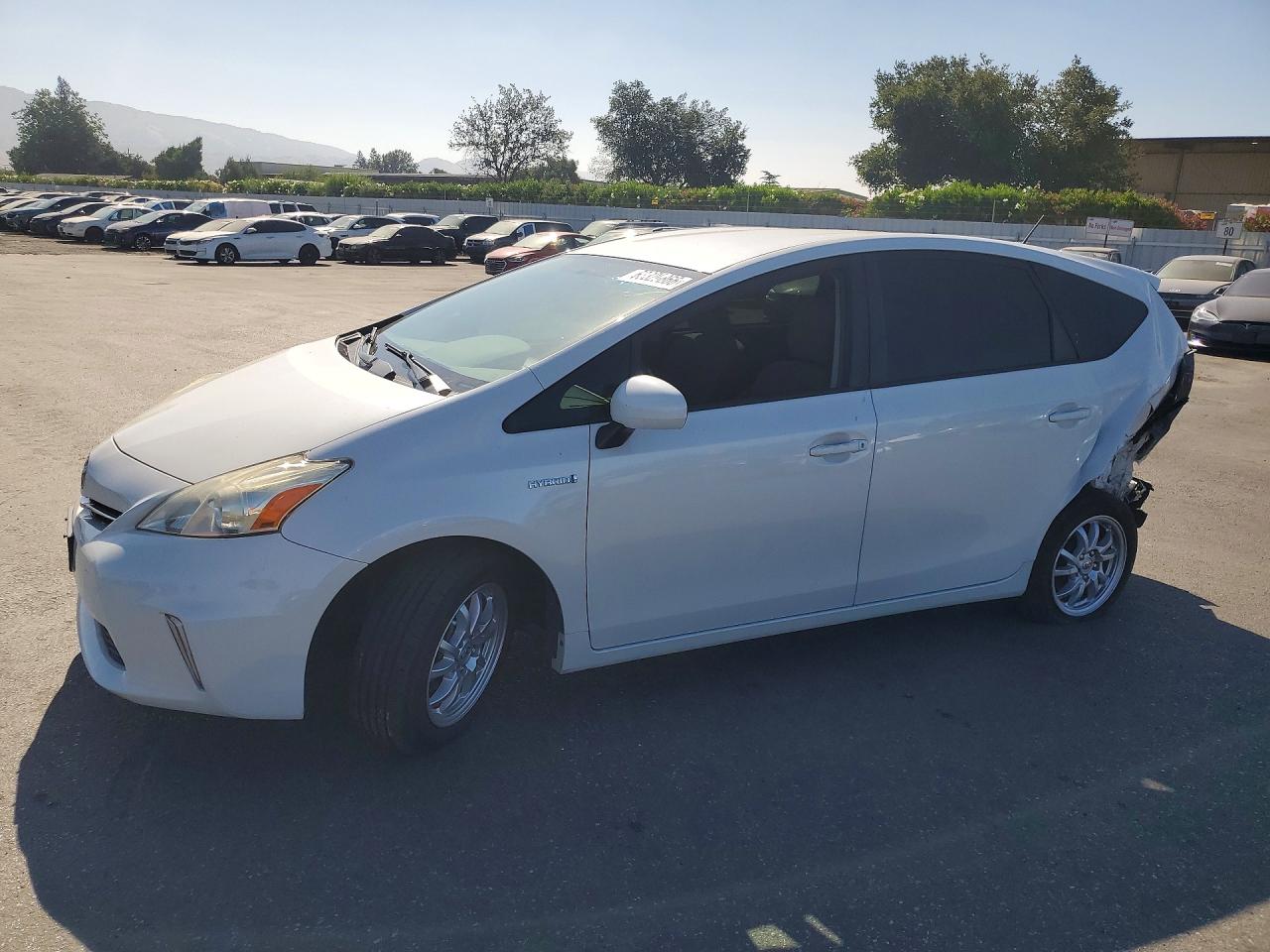 2012 Toyota Prius Three, VIN JTDZN3EUXC3134684 — Rear end