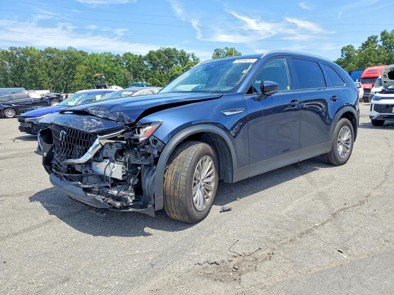 2025 Mazda CX-90 Preferred, VIN JM3KKBHD2S1247420 — Front end