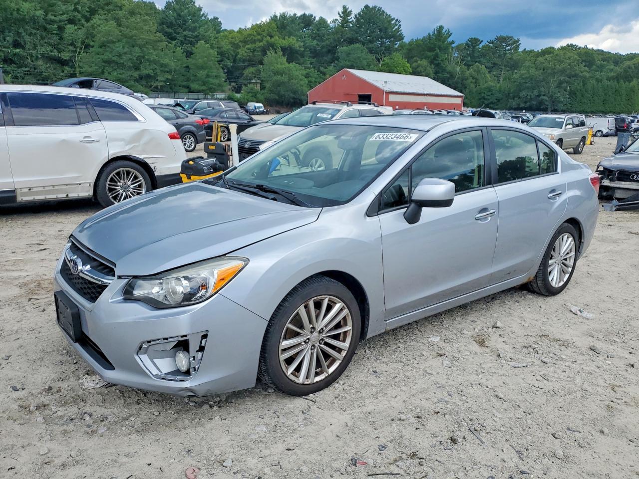 2014 Subaru Impreza Limited, VIN JF1GJAH68EH020330 — Front end